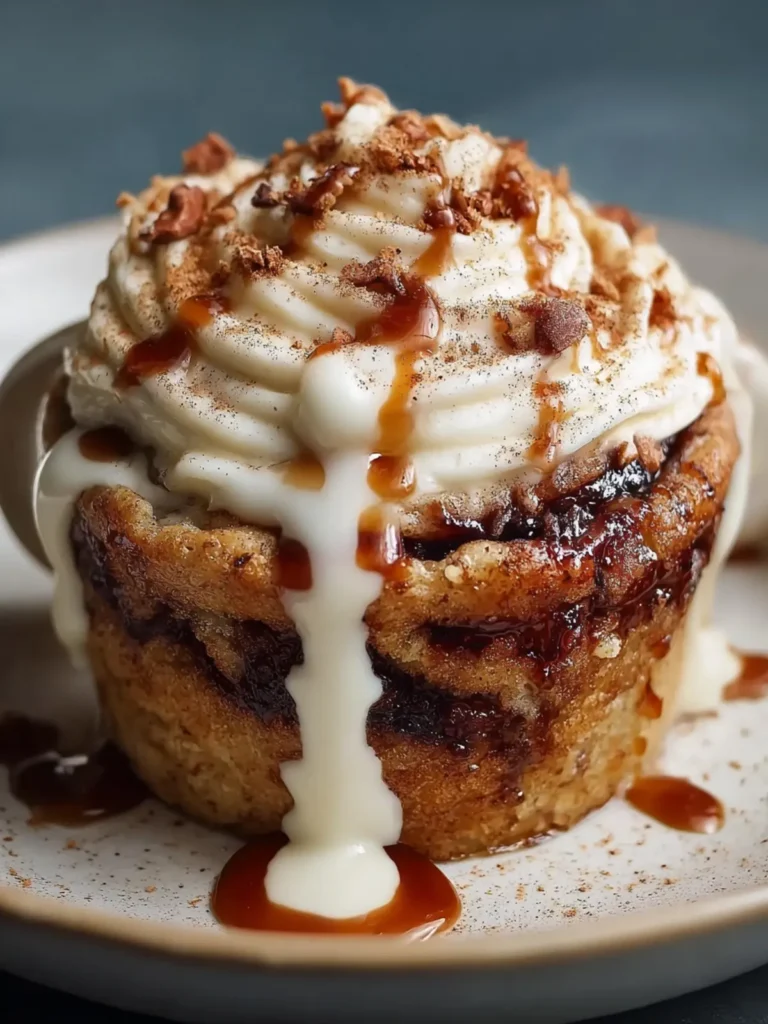 3-Minute Keto Cinnamon Roll Mug Cake First Image
