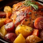 Slow Cooker Turkey & Potatoes First Image