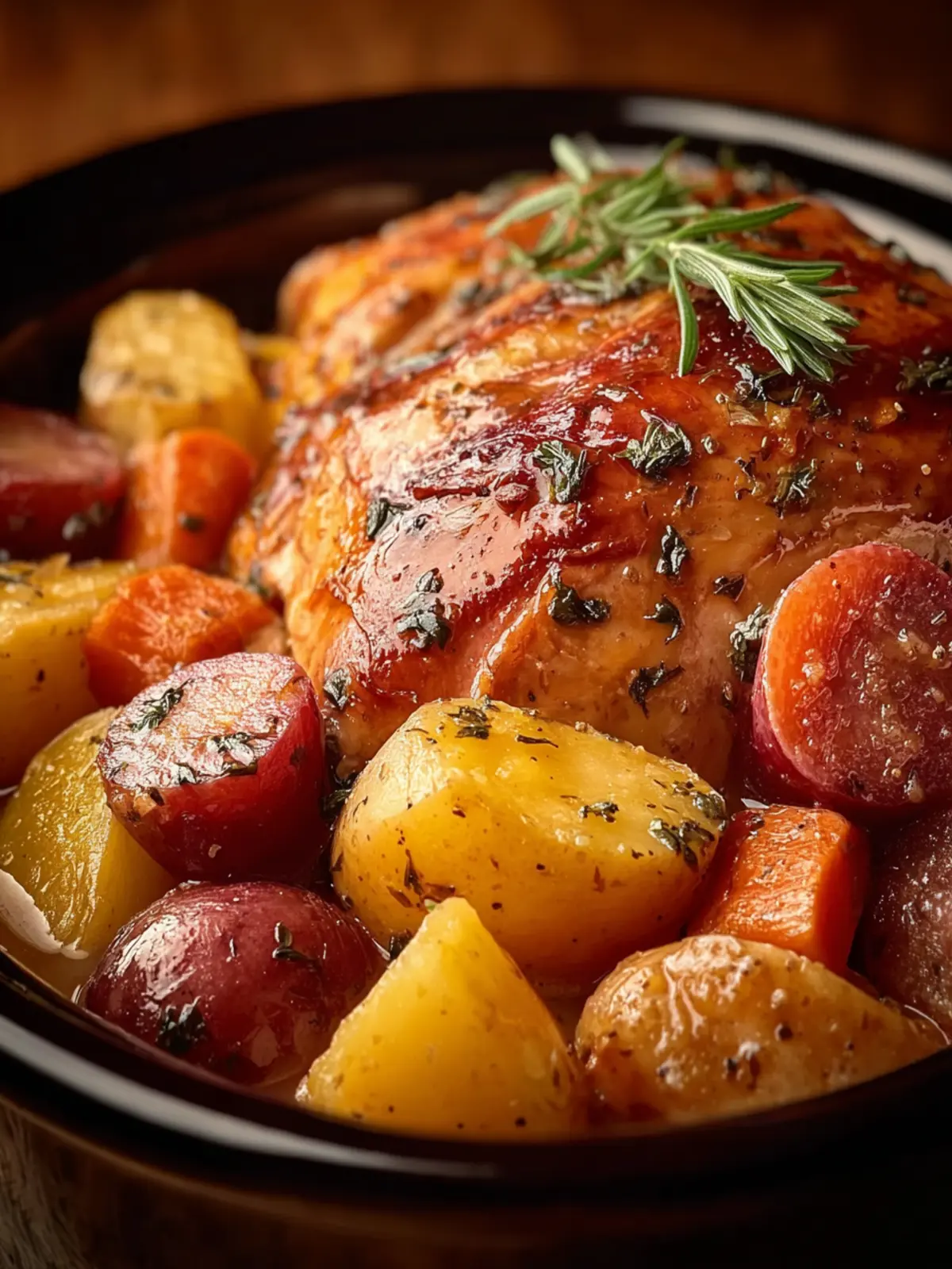 Slow Cooker Turkey & Potatoes First Image