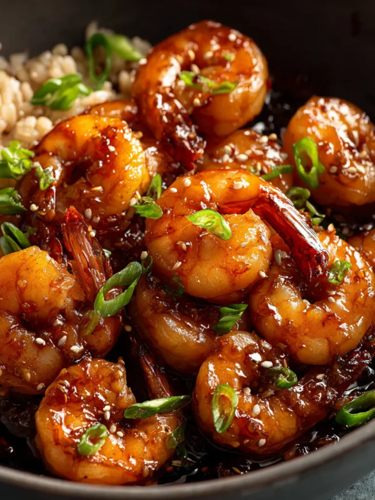 Honey Garlic Shrimp Recipe First Image