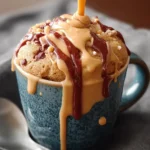Quick Magic Peanut Butter Mug Cake First Image