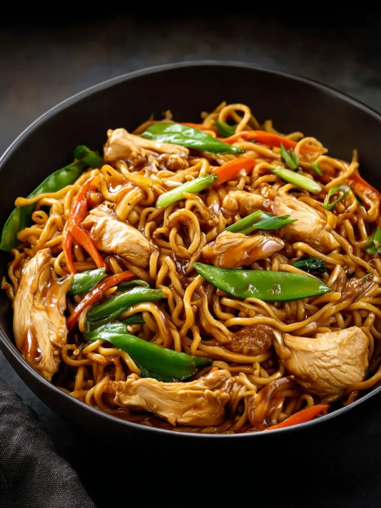 Chicken Chow Mein with the Best Sauce First Image