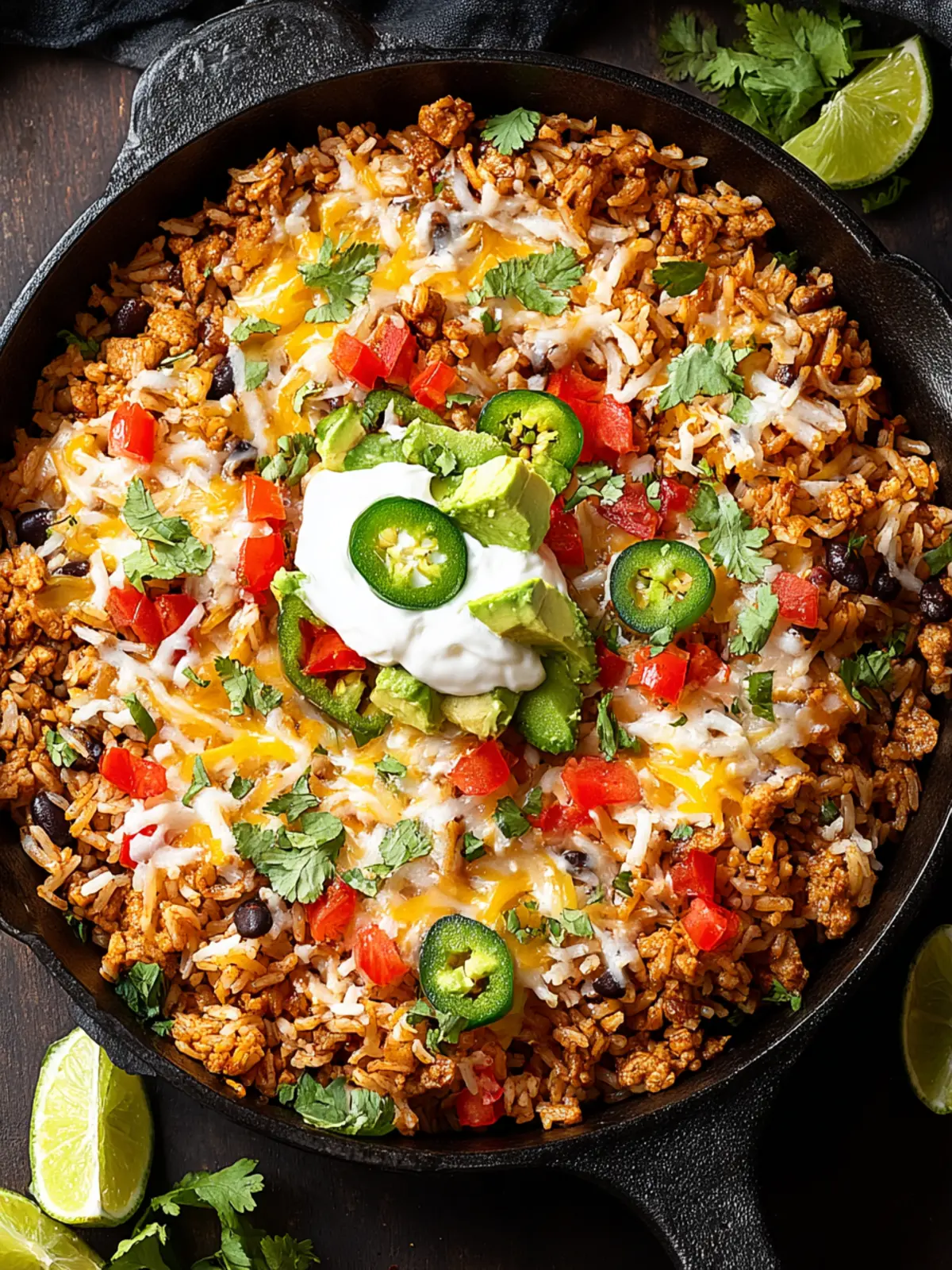 Turkey Taco Skillet with Rice Recipe First Image