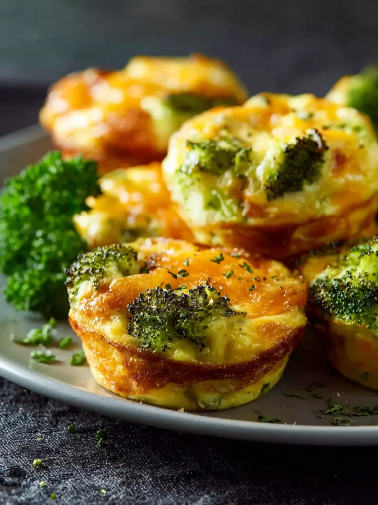 Broccoli Cheddar Egg Bites First Image