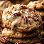 Frosted Butter Pecan Cookies First Image