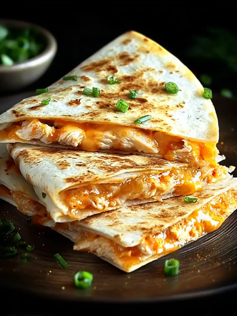 Buffalo Turkey Quesadillas Recipe First Image