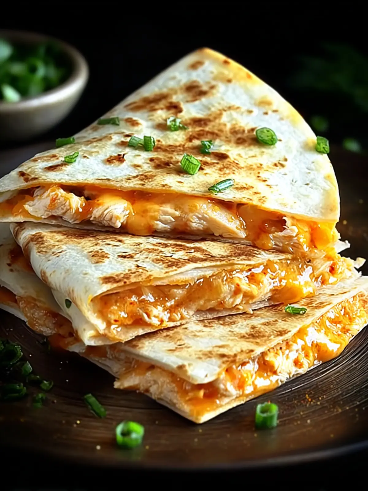 Buffalo Turkey Quesadillas Recipe First Image