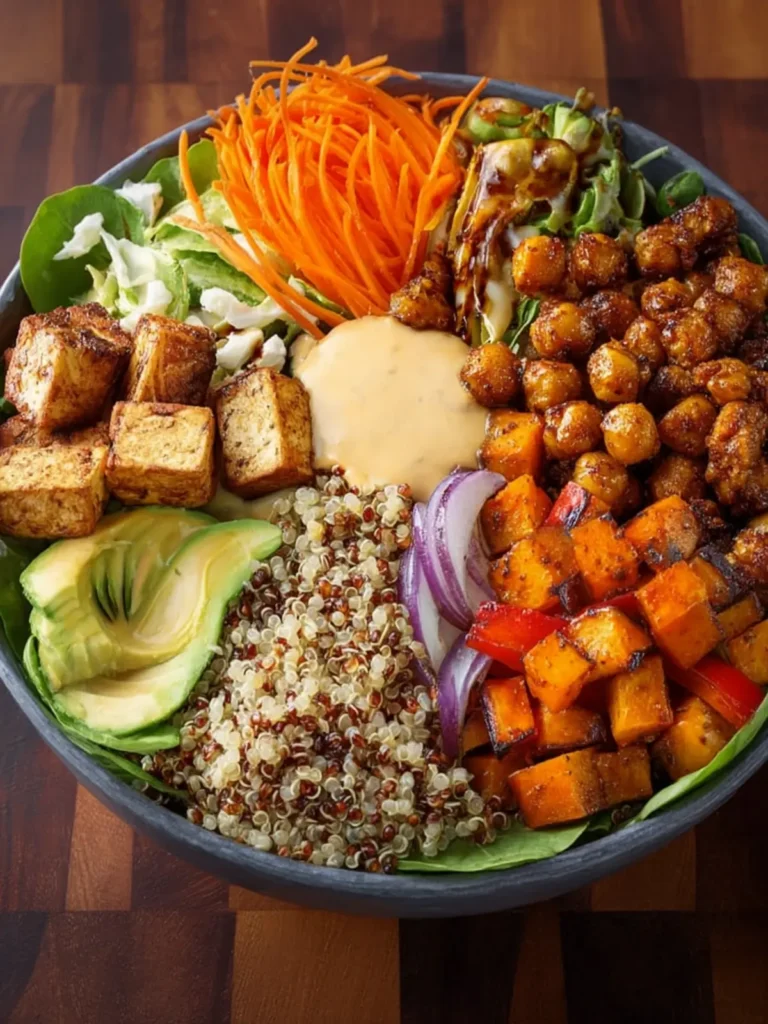 High Protein Buddha Bowl Recipe First Image