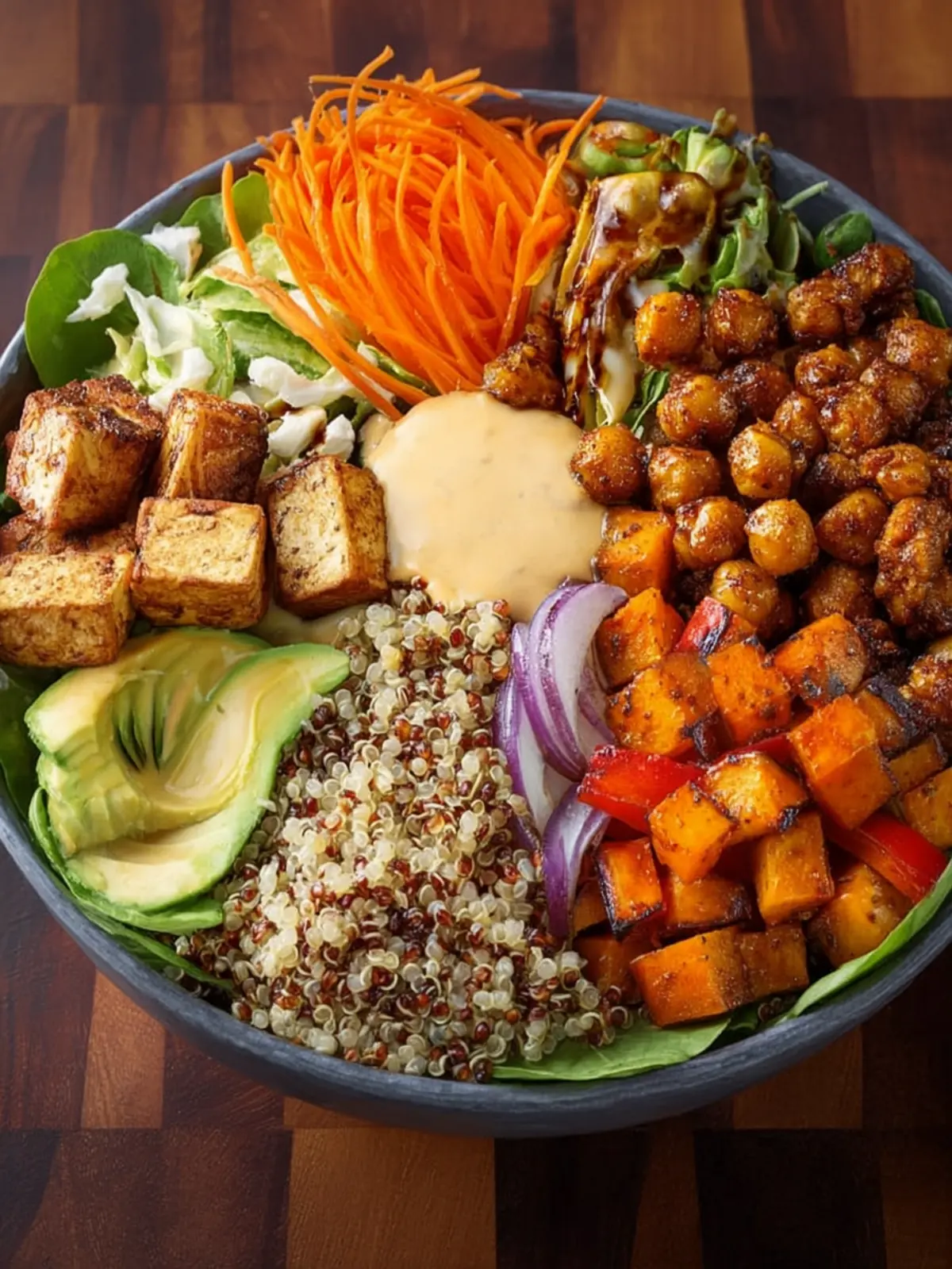 High Protein Buddha Bowl Recipe First Image