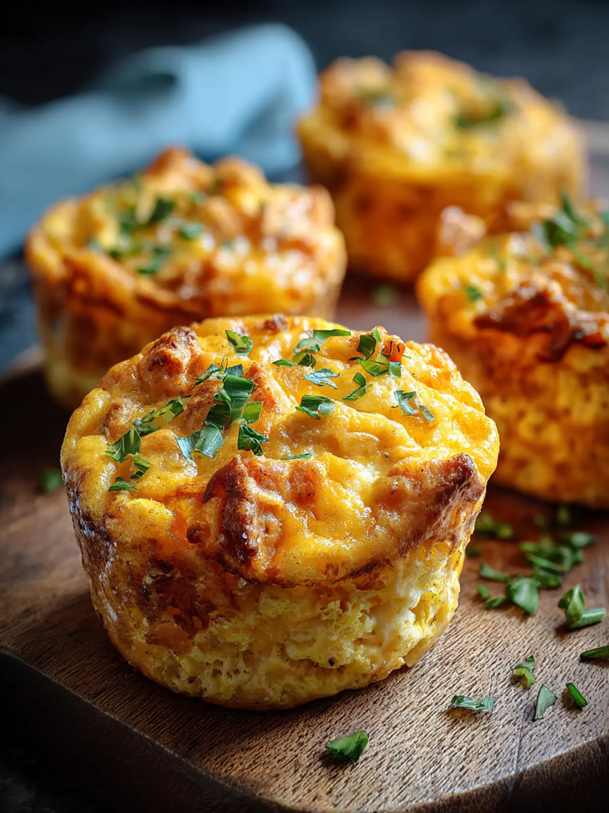 Buffalo Chicken Egg Muffins First Image