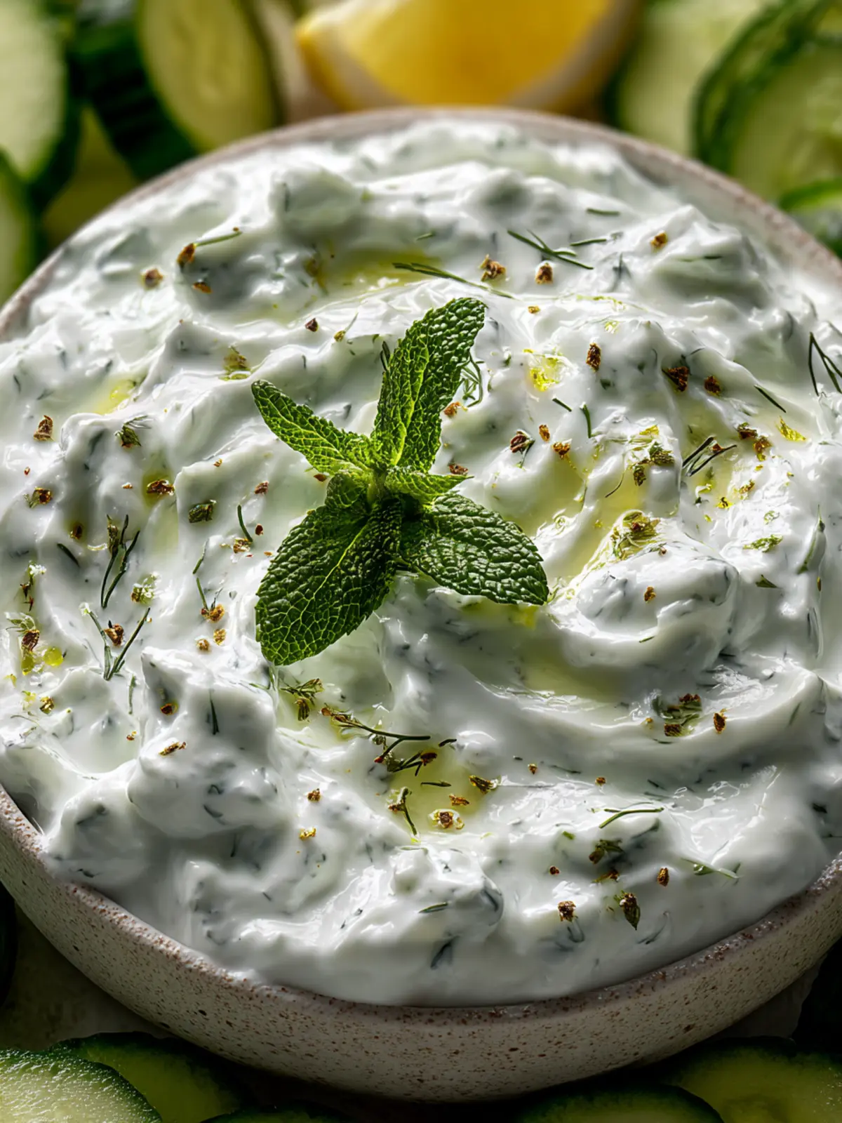 Authentic Tzatziki Sauce First Image