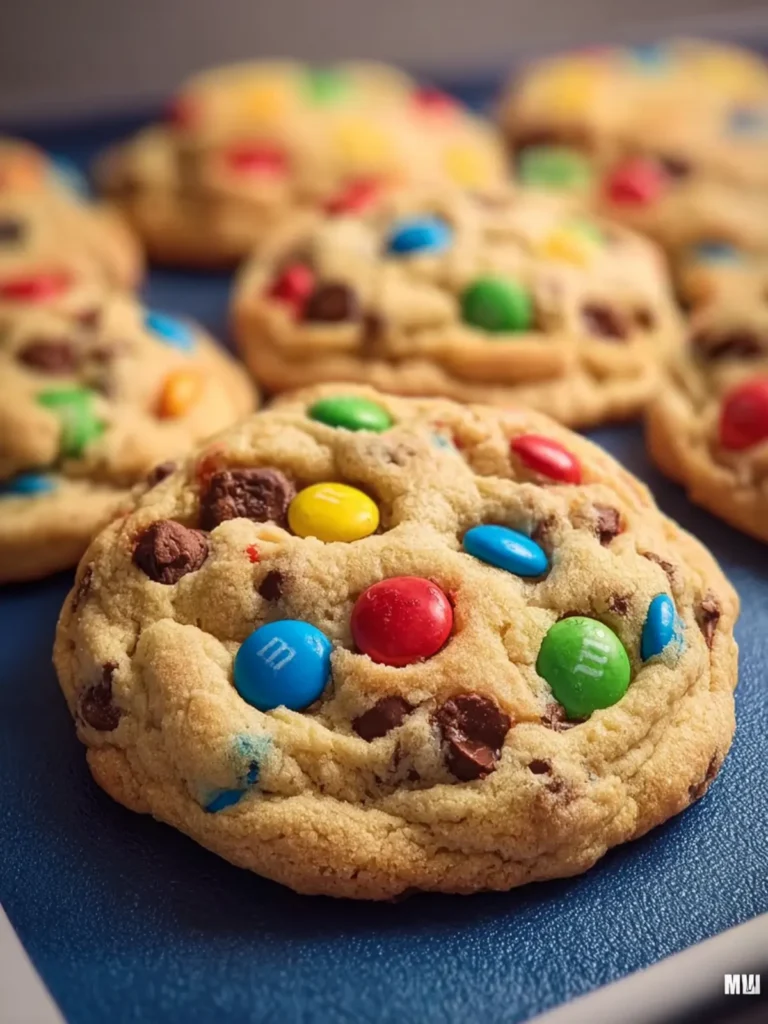 Perfect M&M Cookies First Image