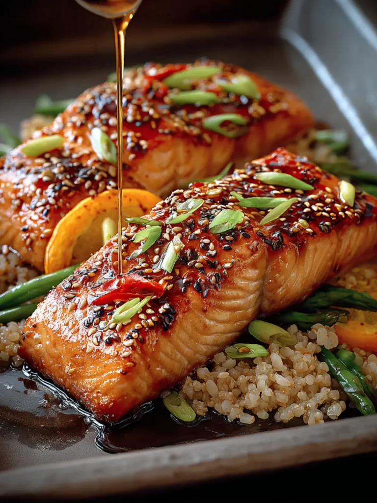 Honey Soy Glazed Salmon Recipe First Image