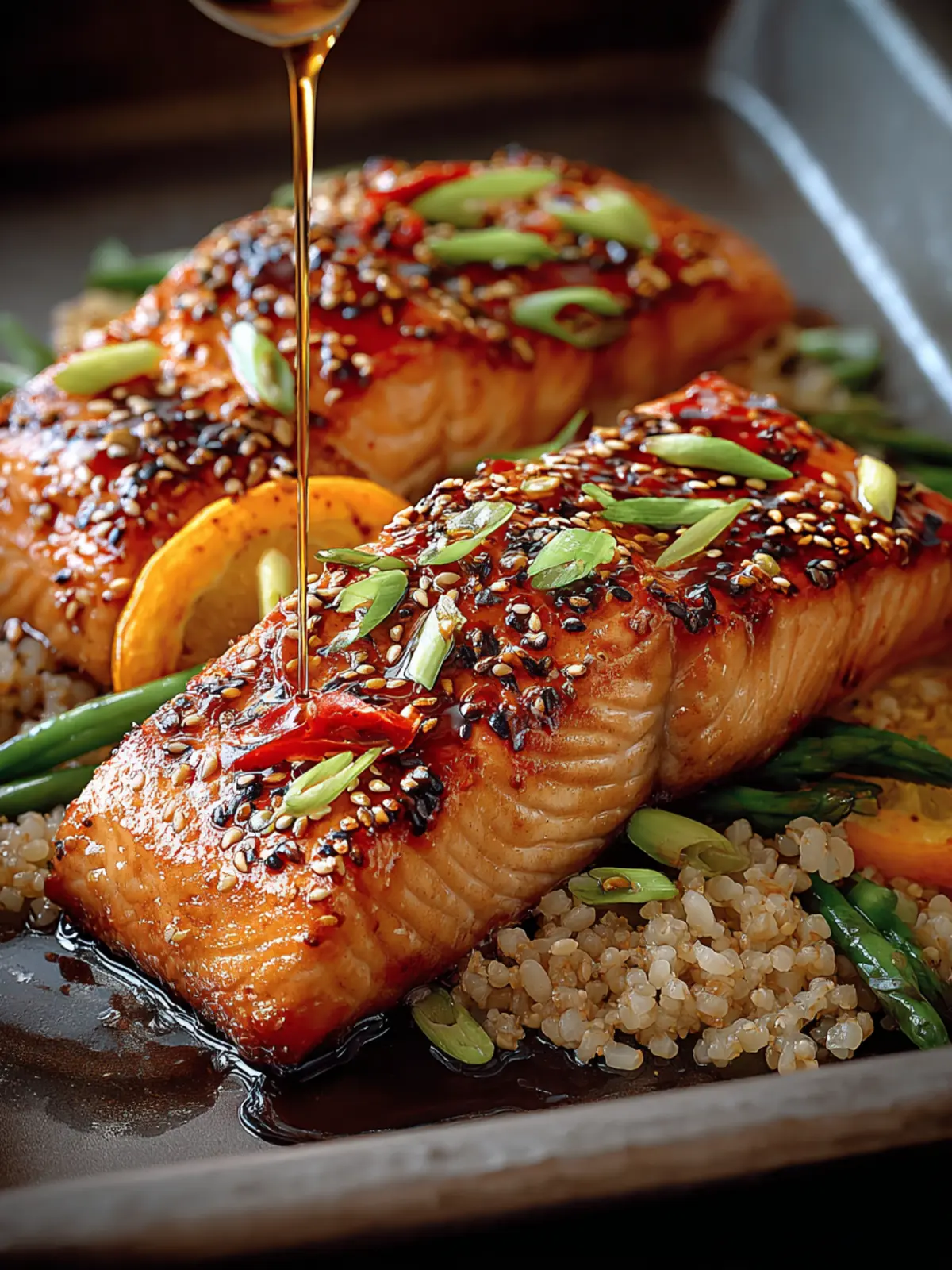 Honey Soy Glazed Salmon Recipe First Image