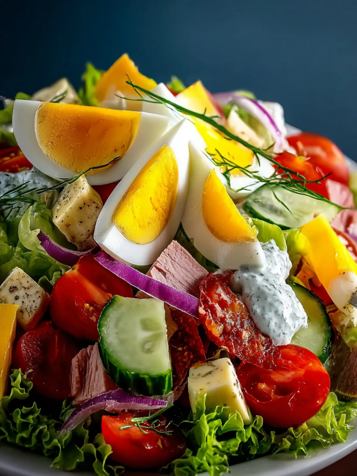 Easy Chef Salad First Image