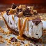 Peanut Butter Butterfinger Cream Cheese Pie First Image