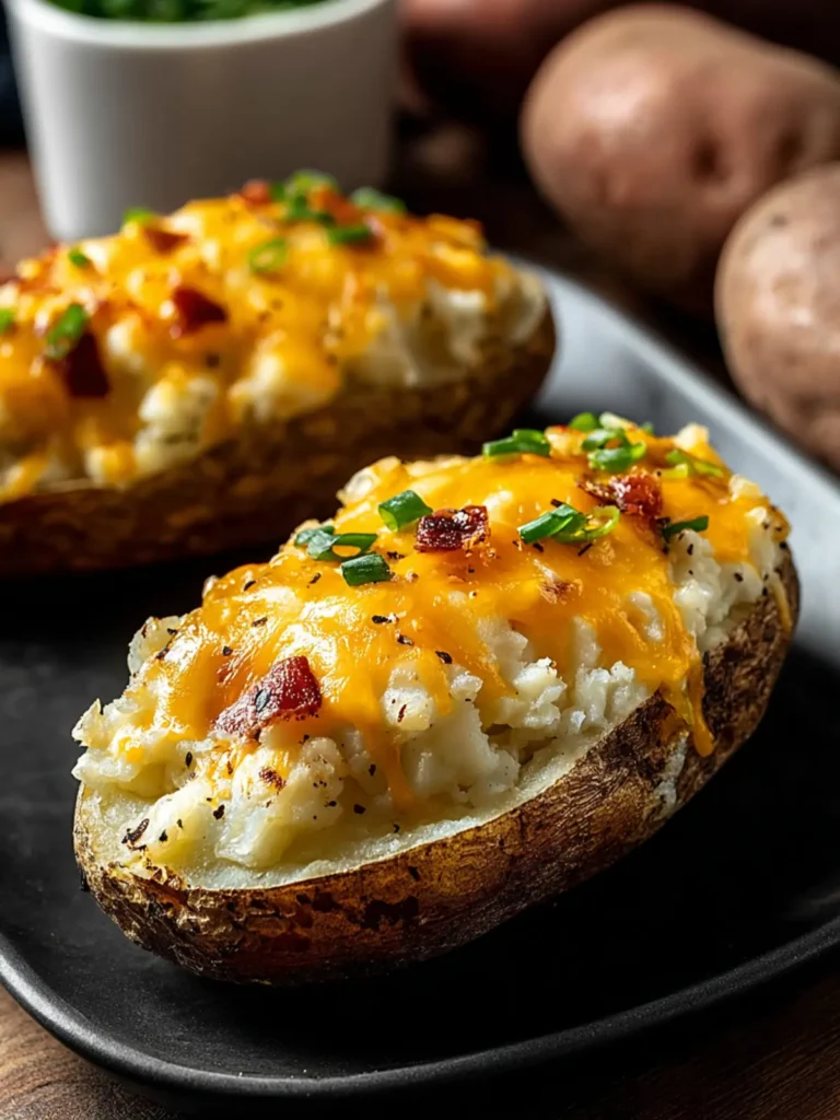 Irresistible Twice Baked Potatoes First Image