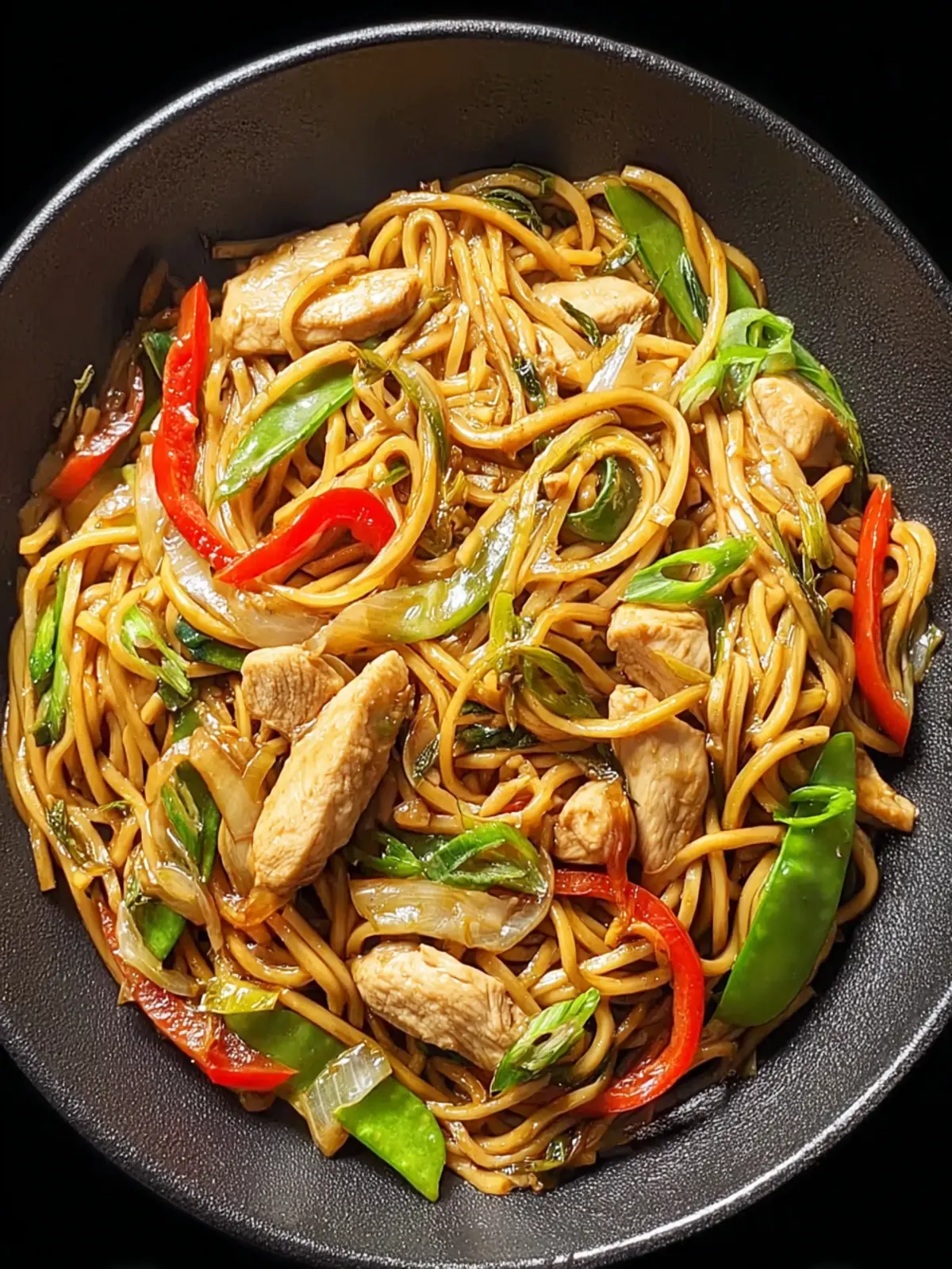 Healthy Chicken Lo Mein Recipe First Image