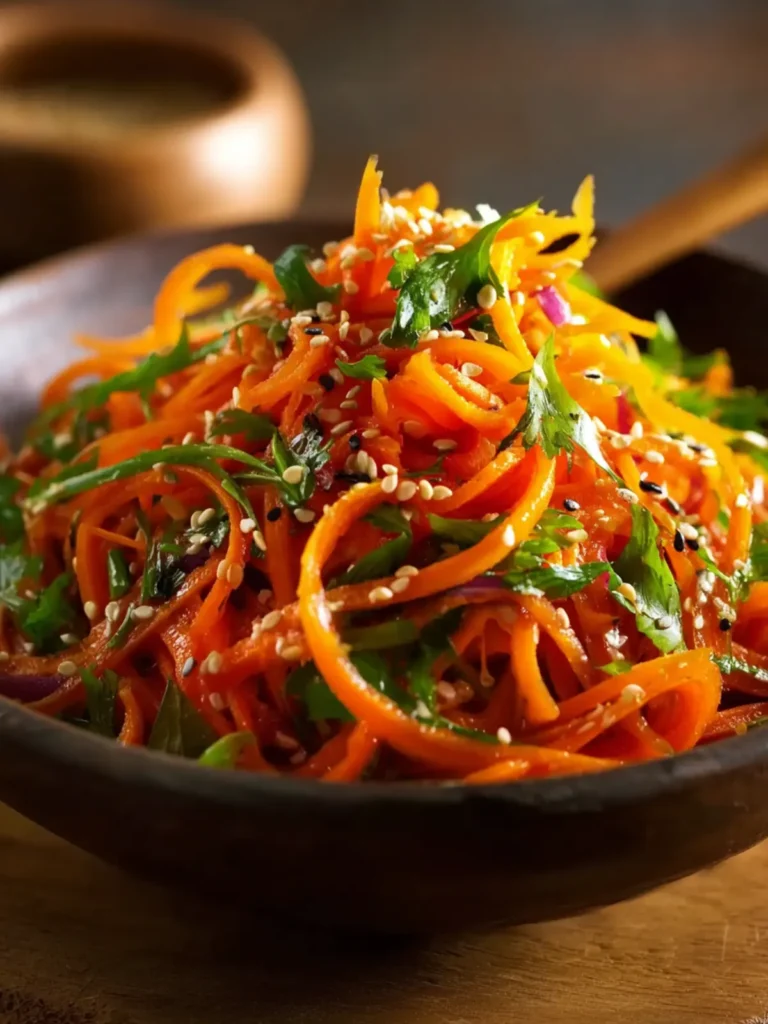 Asian Carrot Salad First Image