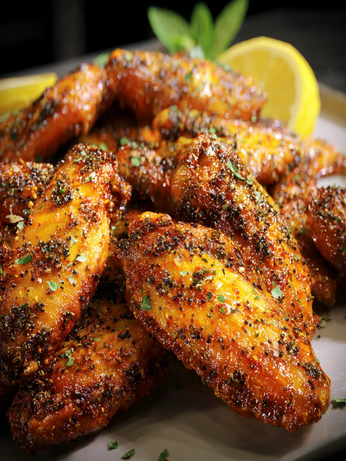 Lemon Pepper Chicken Wings First Image
