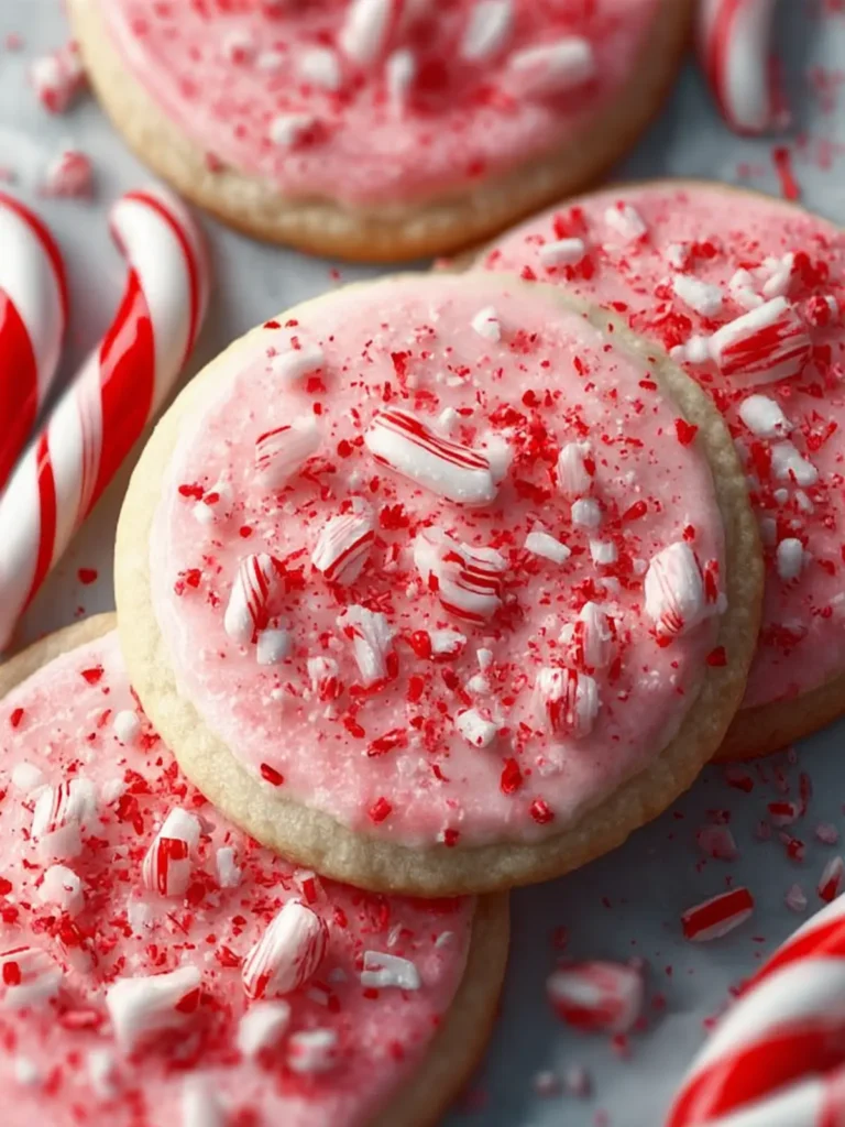 Peppermint Sugar Cookies First Image