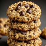 Chewy Oatmeal Chocolate Chip Cookies First Image