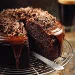 Dark Chocolate Stout-Style Cake First Image