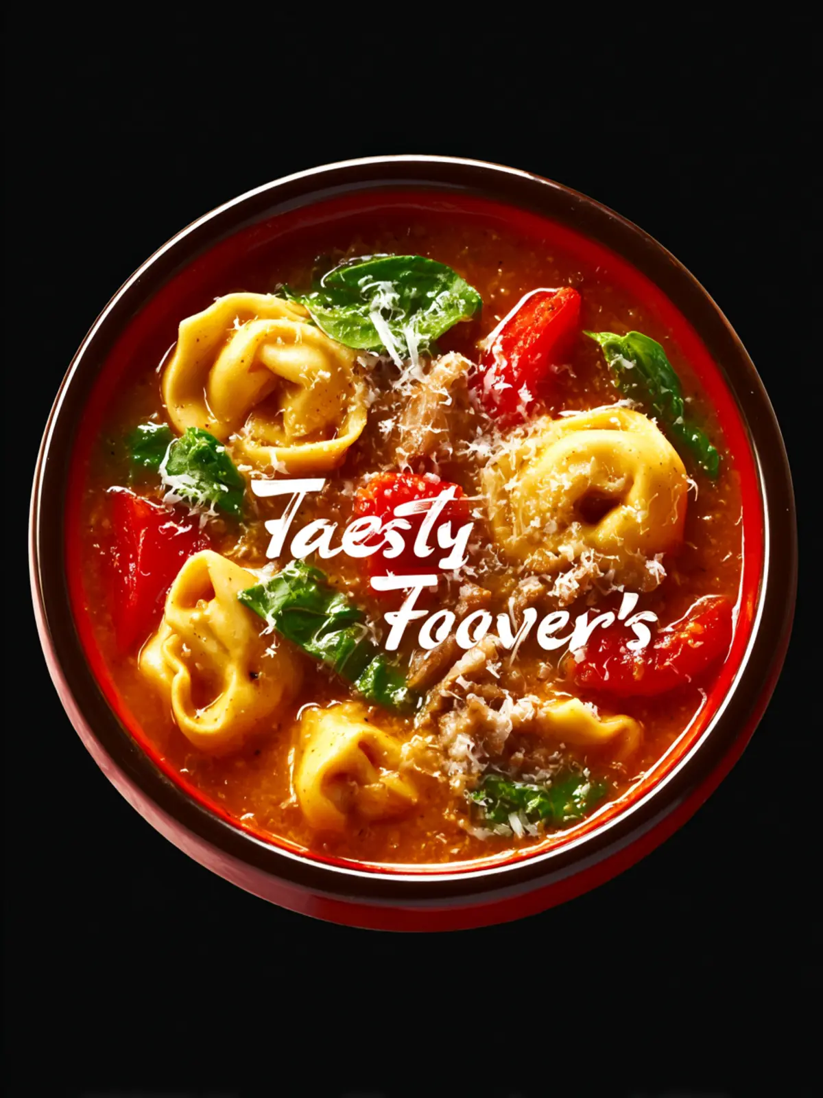 Cheese Tortellini Soup Recipe First Image