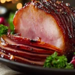 Slow Cooker Amish Christmas Ham First Image
