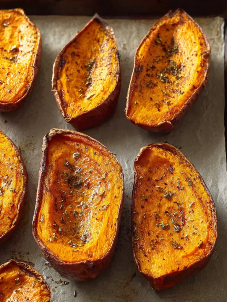 Perfect Roasted Sweet Potato Halves First Image