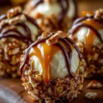 Salted Caramel Pretzel Cheesecake Balls First Image