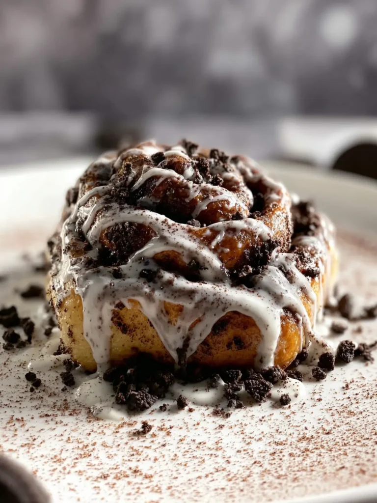 Oreo Cinnamon Roll Recipe First Image