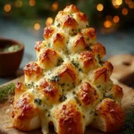 Cheesy Christmas Tree Bread First Image