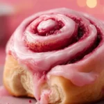 Best Pink Cinnamon Rolls First Image