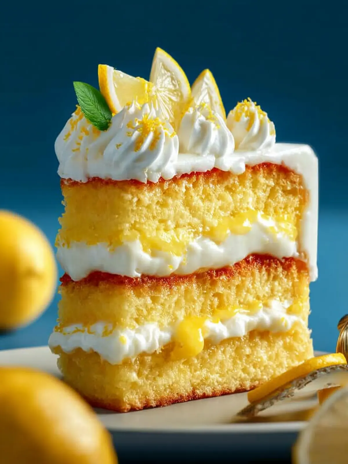 Keto Lemon Cake First Image