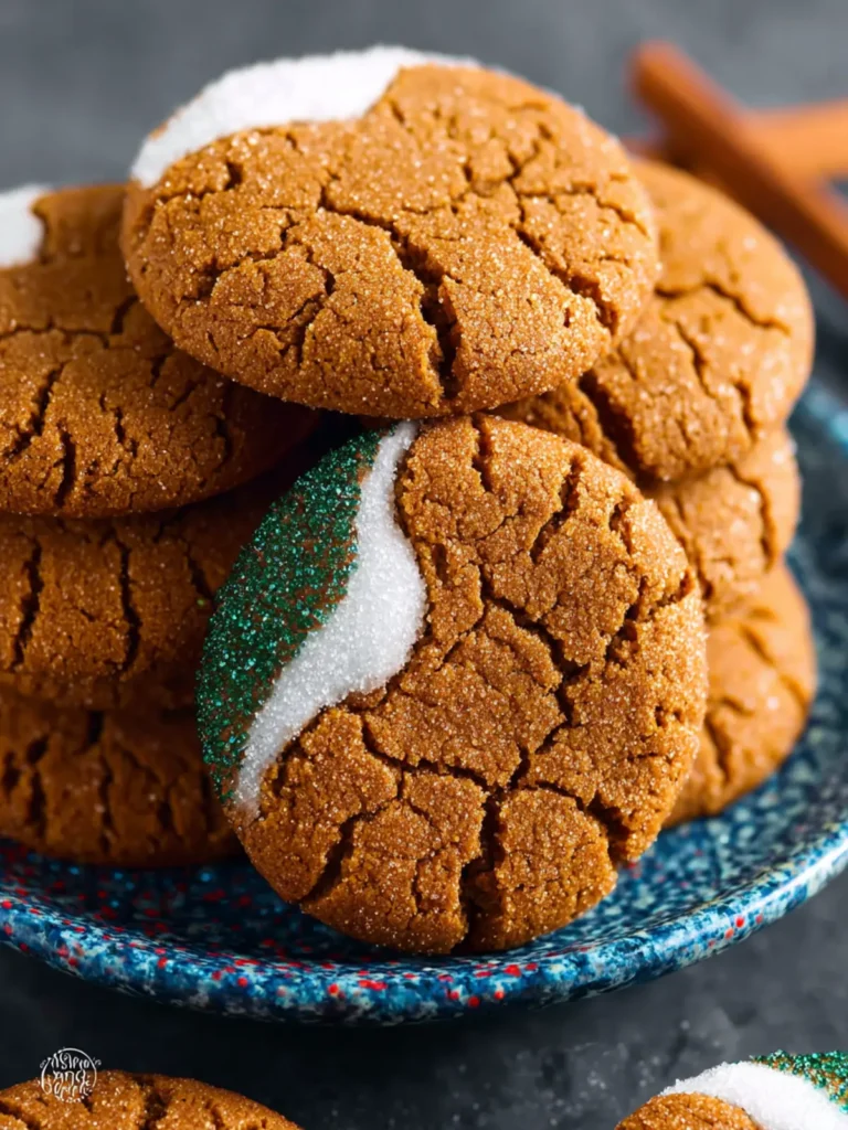 Gingersnap Cookies First Image