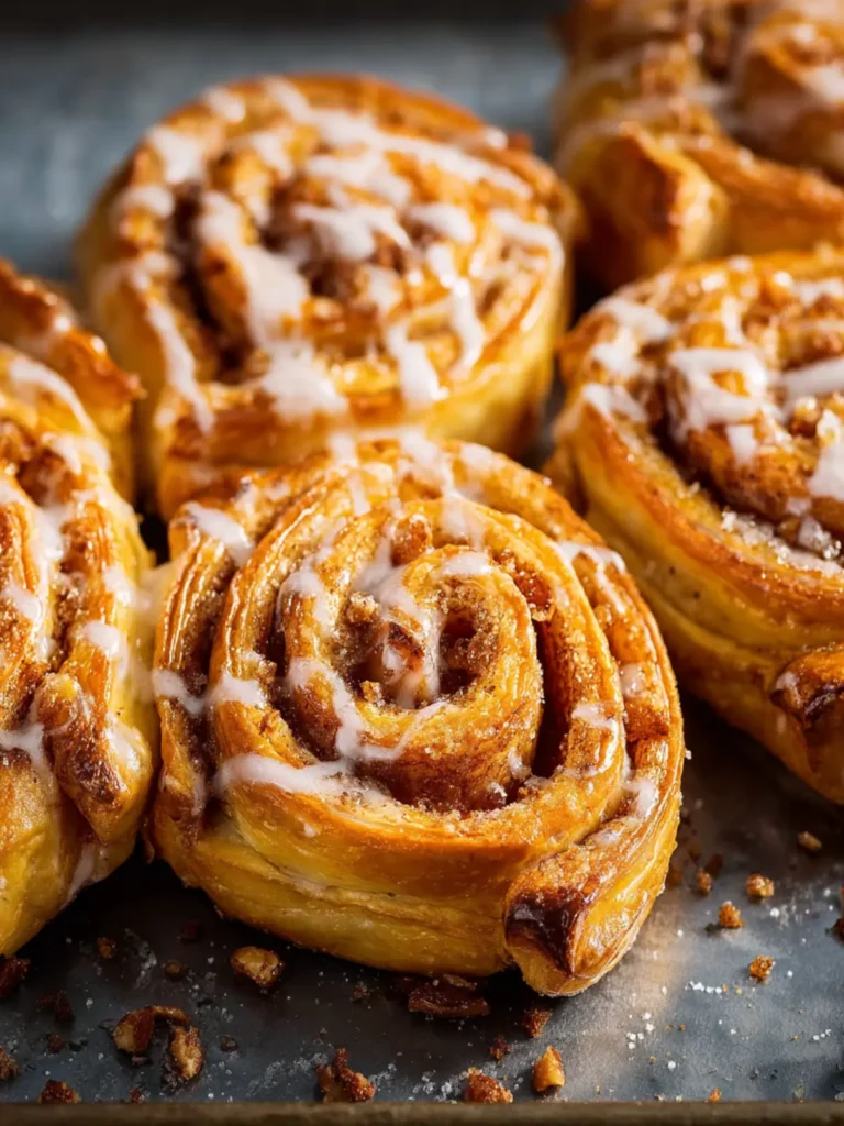 Puff Pastry Cinnamon Rolls First Image