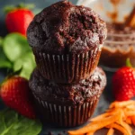 Healthy Chocolate Muffins First Image