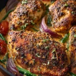 Tuscan Chicken with Homemade Tuscan Seasoning First Image