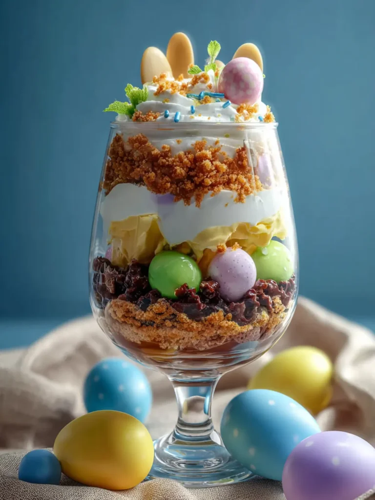 Mini Egg Easter Parfait Recipe First Image