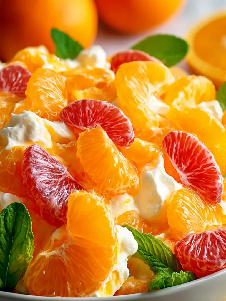 Orange Dreamsicle Salad Recipe First Image