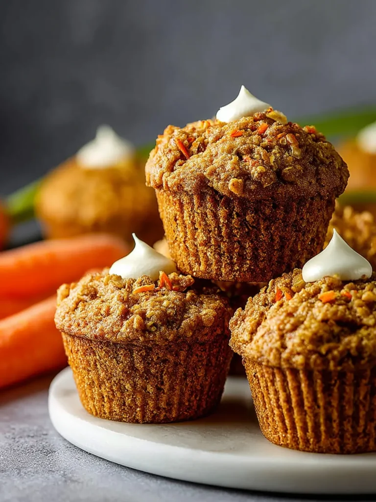 Carrot Cake Muffins First Image