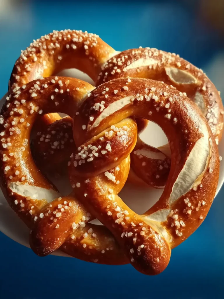 Easy Soft Pretzel Recipe First Image