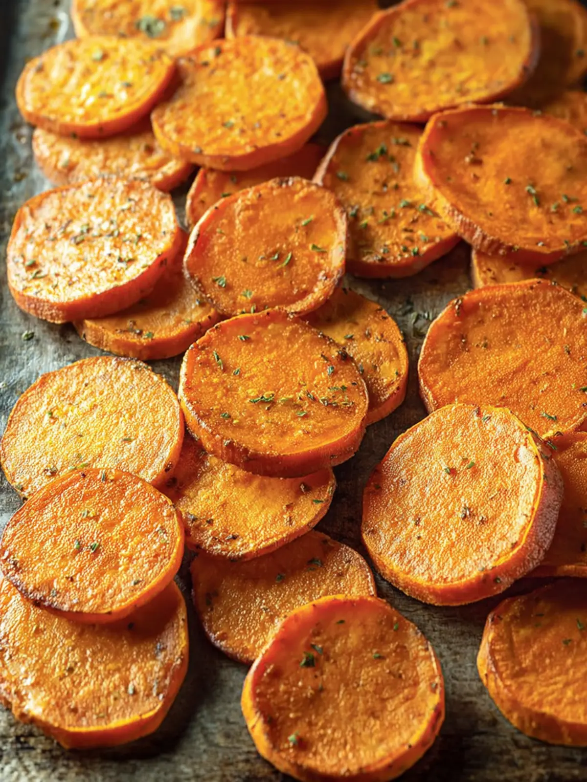 Easy Baked Sweet Potato Slices First Image