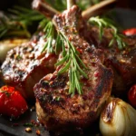Italian Lamb Chops Recipe Marinated Garlic & Rosemary First Image
