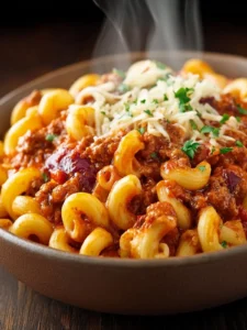 Chili Mac Recipe First Image
