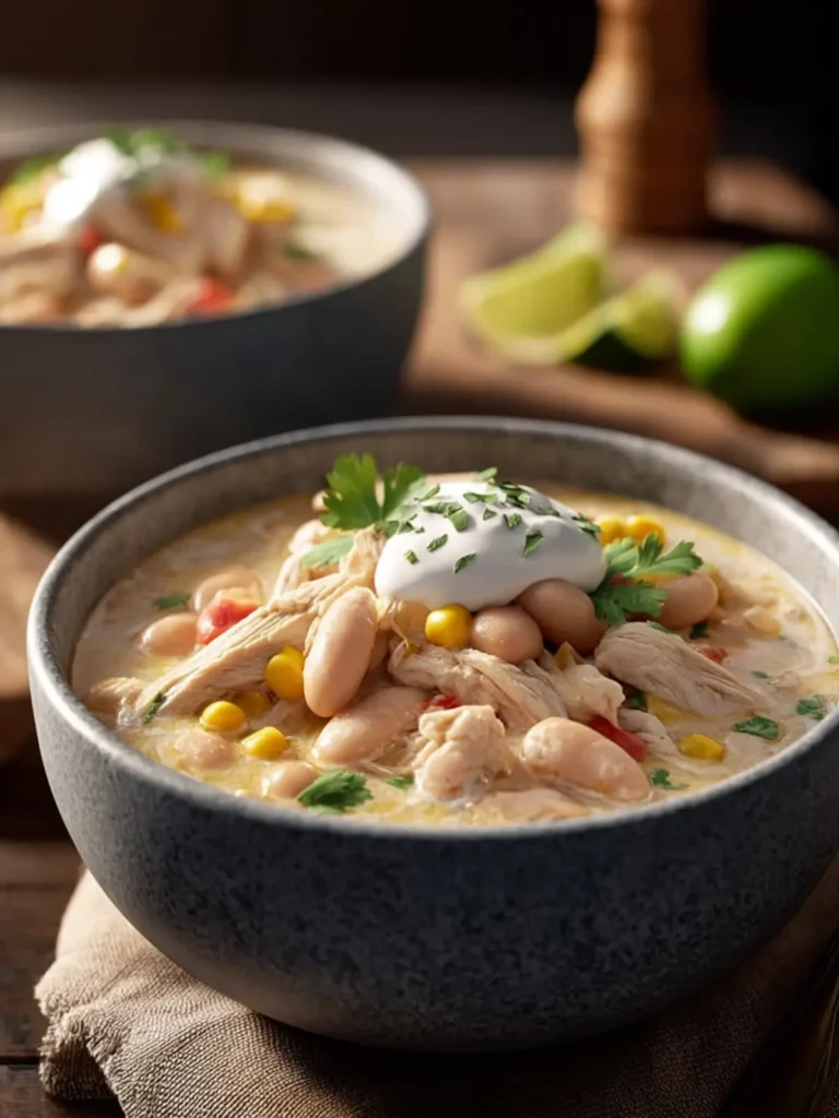 Quick and Easy White Chicken Chili Recipe First Image