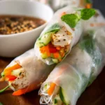 Chicken Spring Rolls First Image