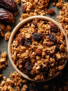 Tahini Date Granola First Image