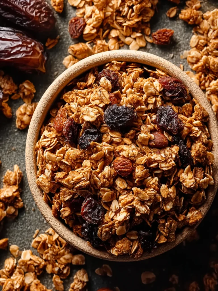 Tahini Date Granola First Image